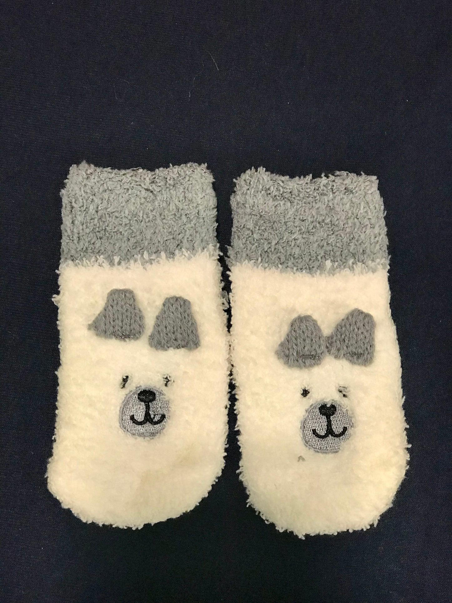 Baby Polar Bear Socks in a Box for Toddlers