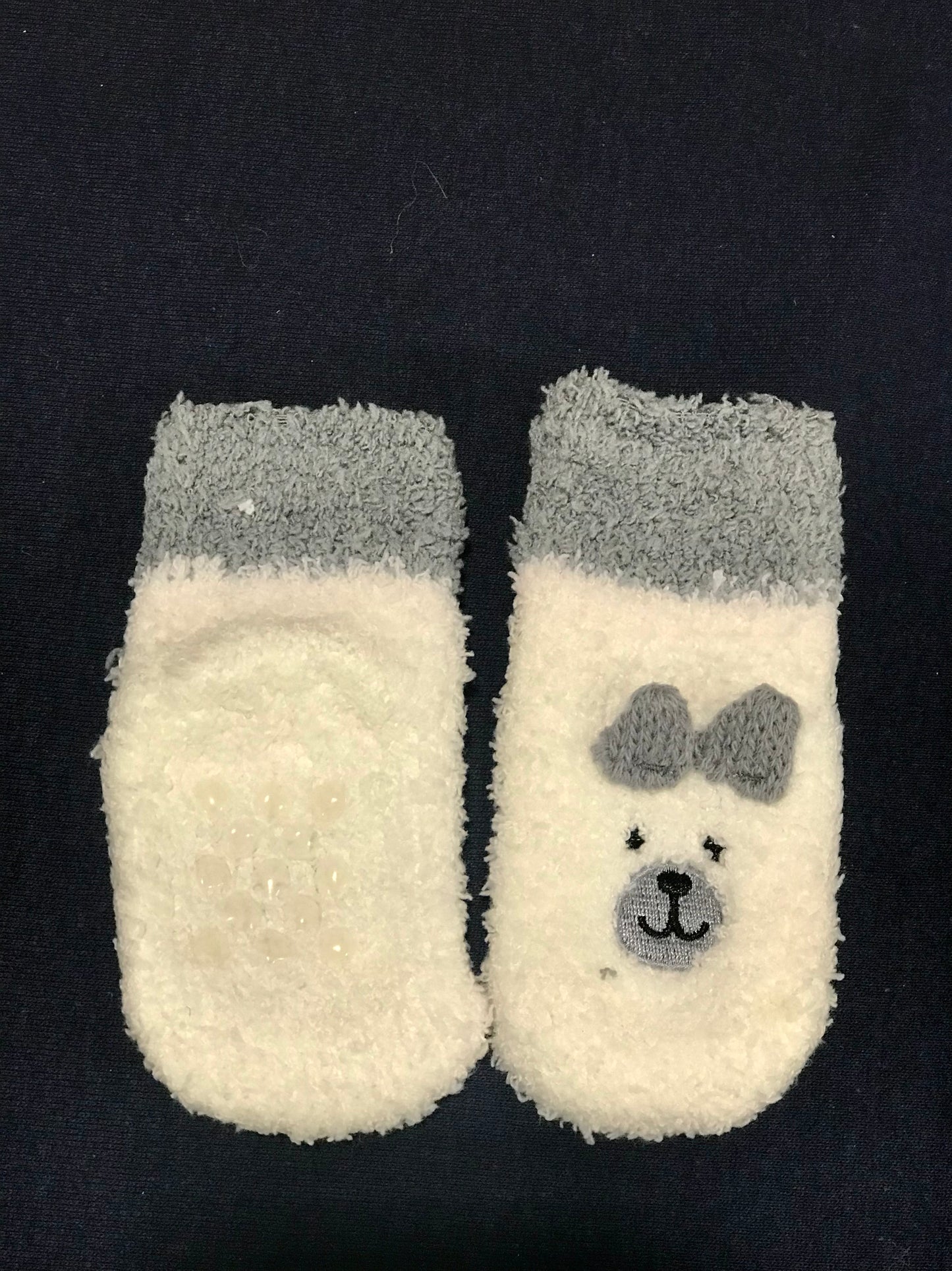 Baby Polar Bear Socks in a Box for Toddlers