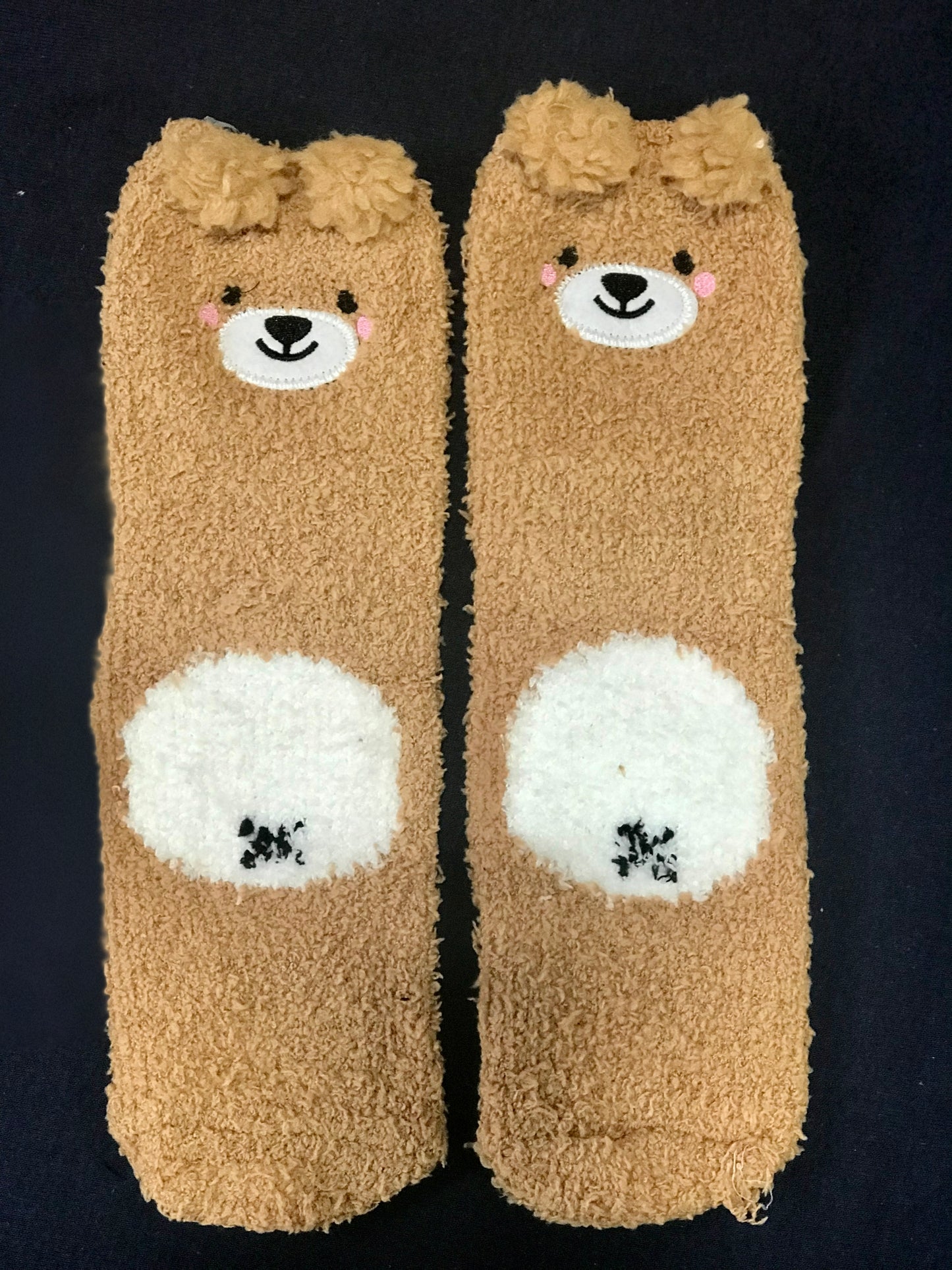Fluffy Bear Socks in a Box