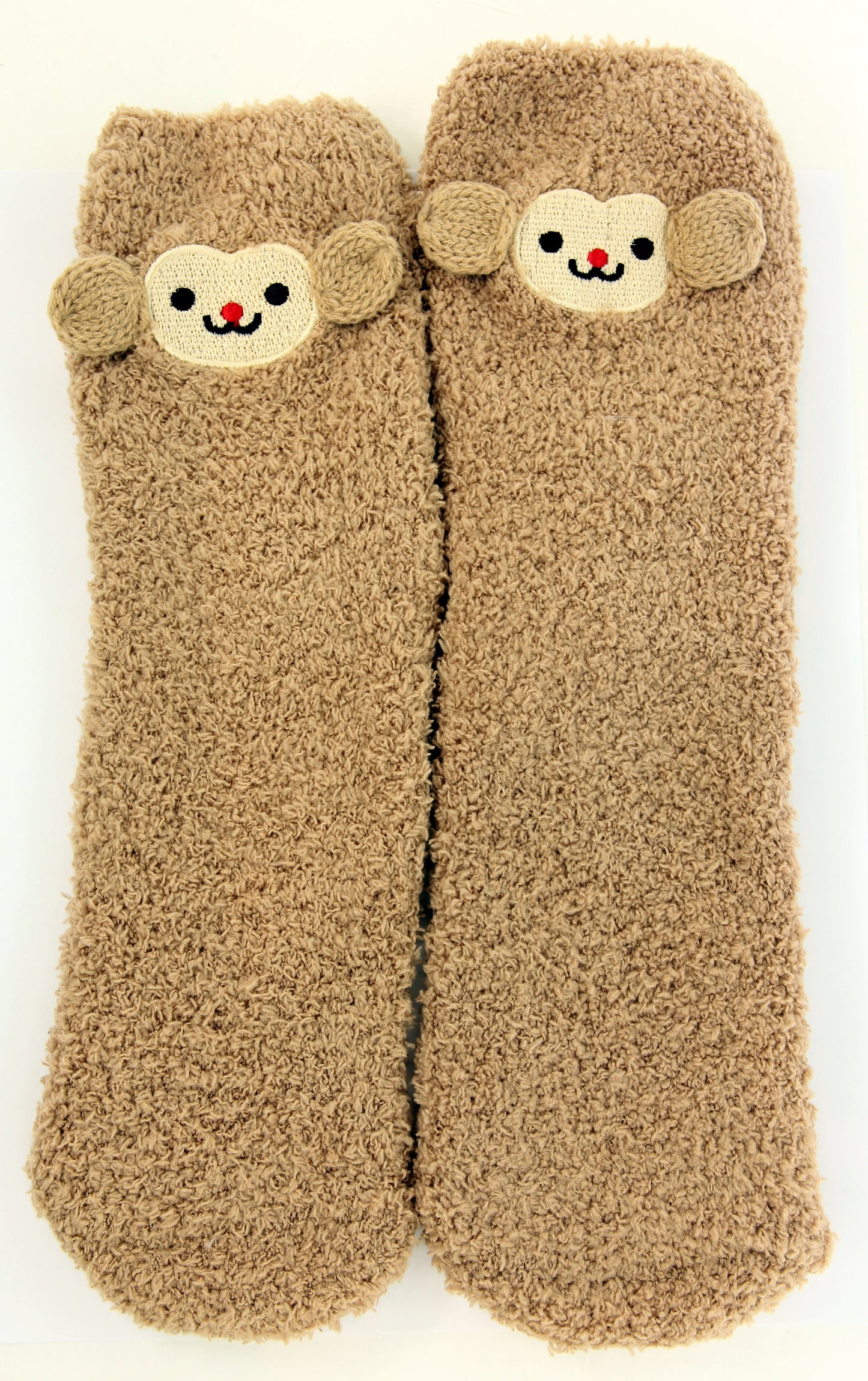 Brown Monkey Socks in a Box