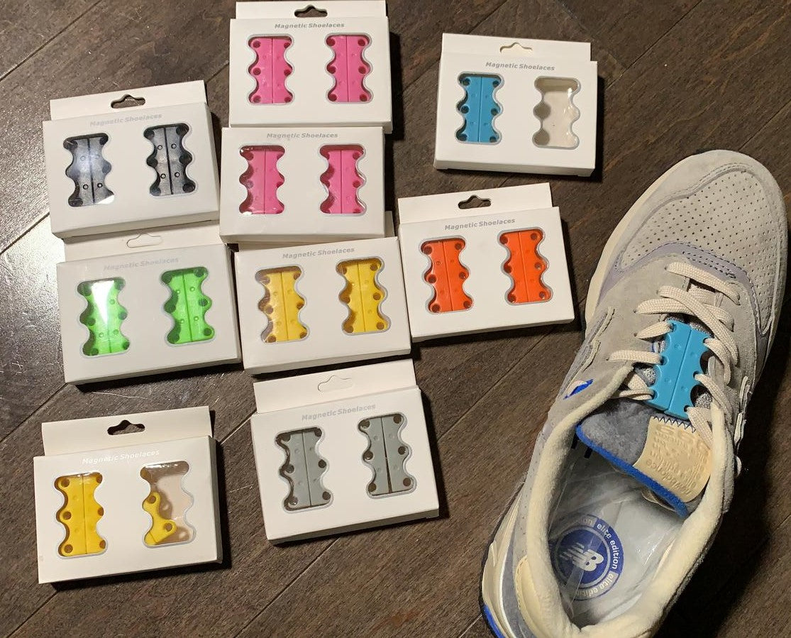 Magnetic Snap Handsfree magnetic shoelaces