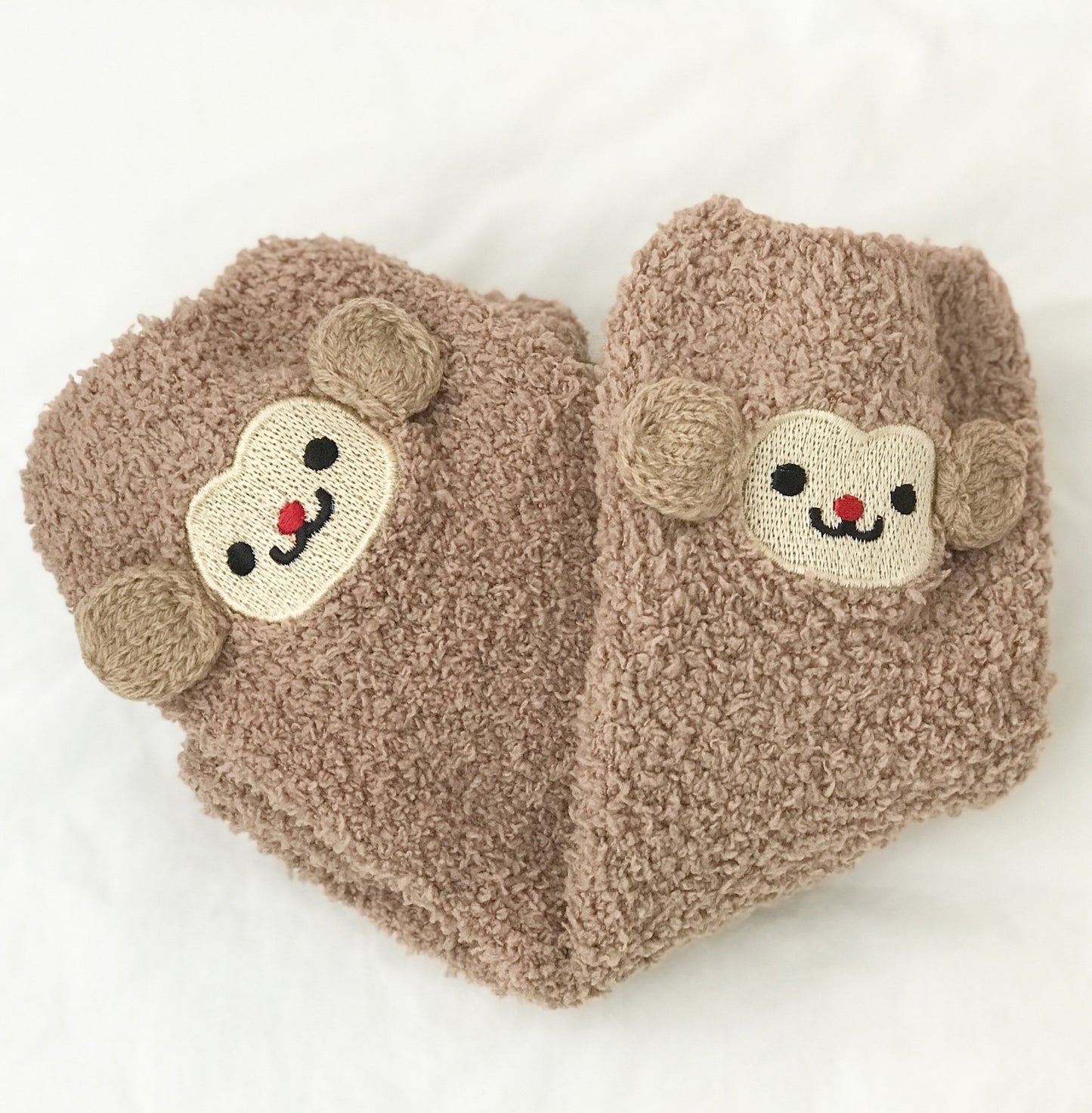 Brown Monkey Socks in a Box