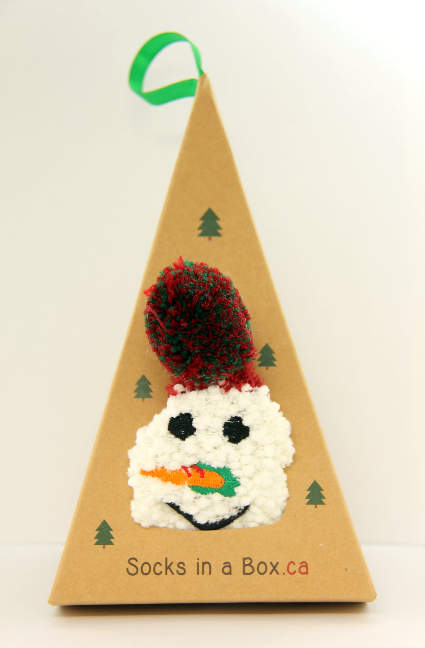 Snowman Christmas Socks in a Box