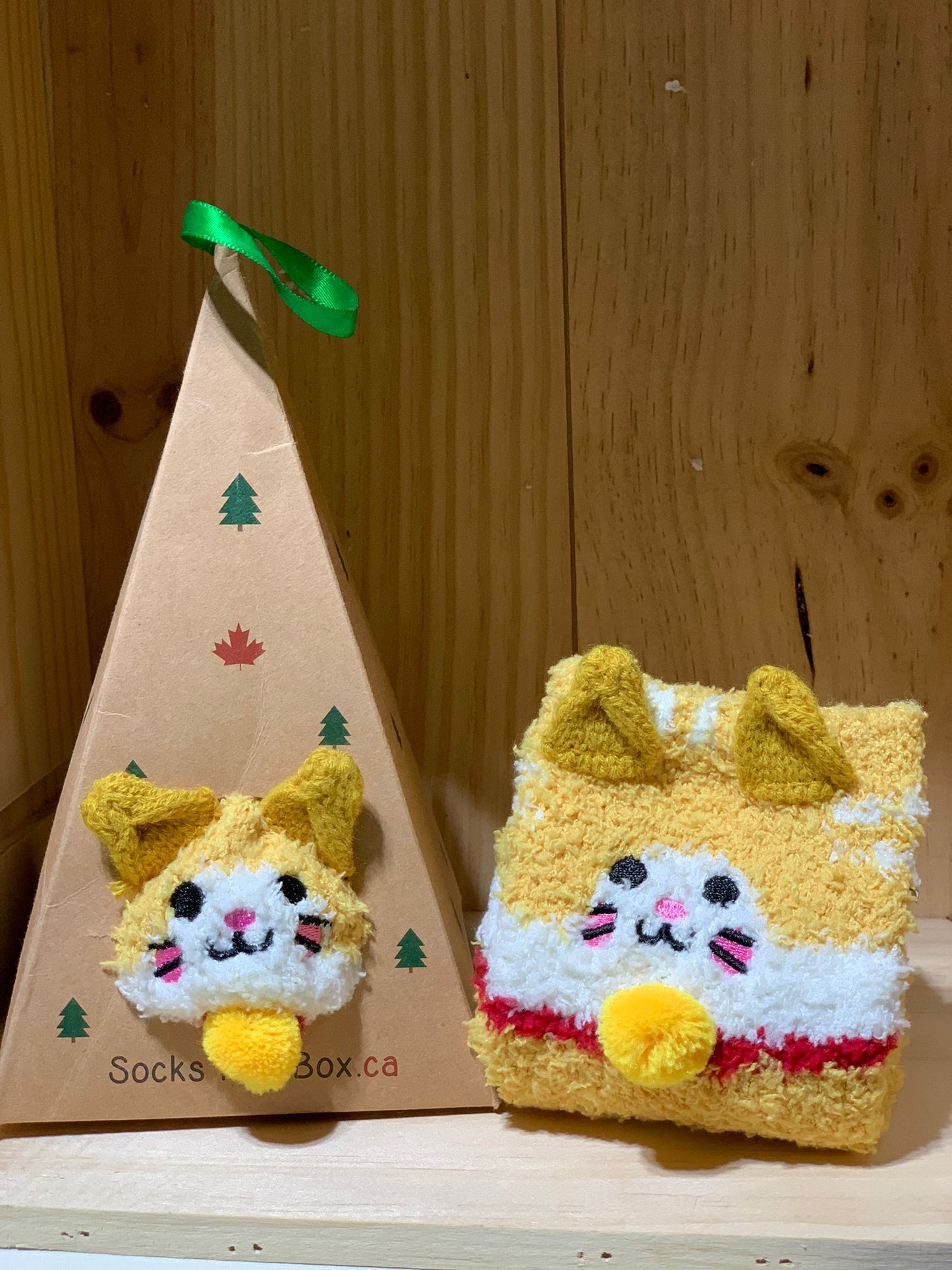 Lucky Cat Socks in a Box