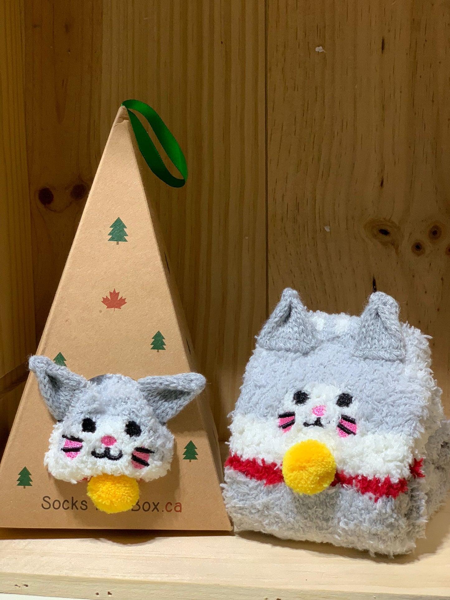 Lucky Cat Socks in a Box