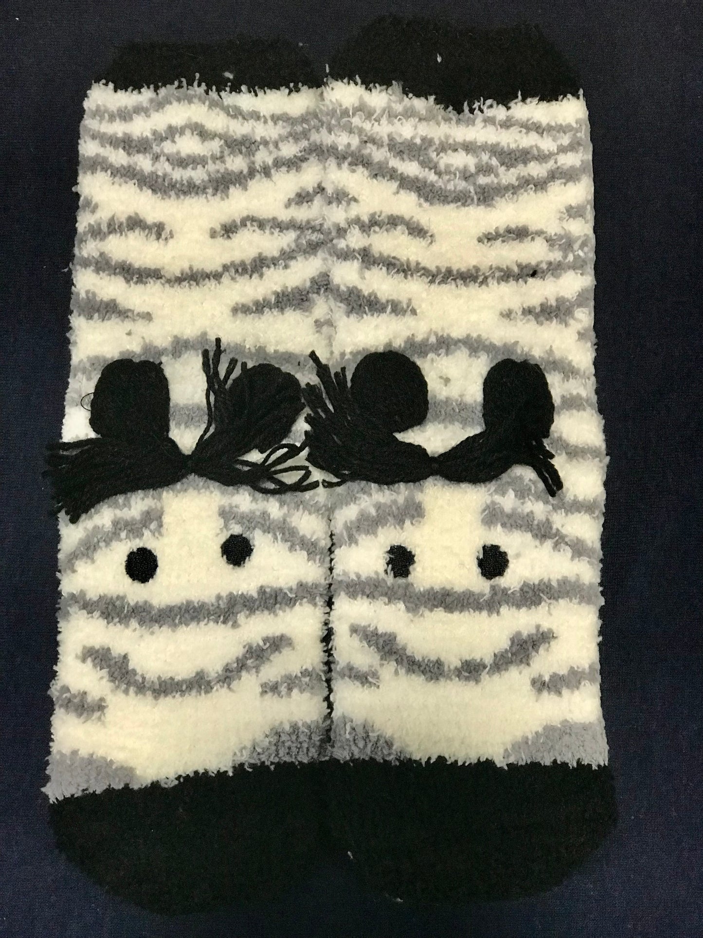Zebra Socks in a Box