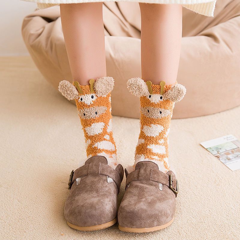 Giraffe Socks in a Box